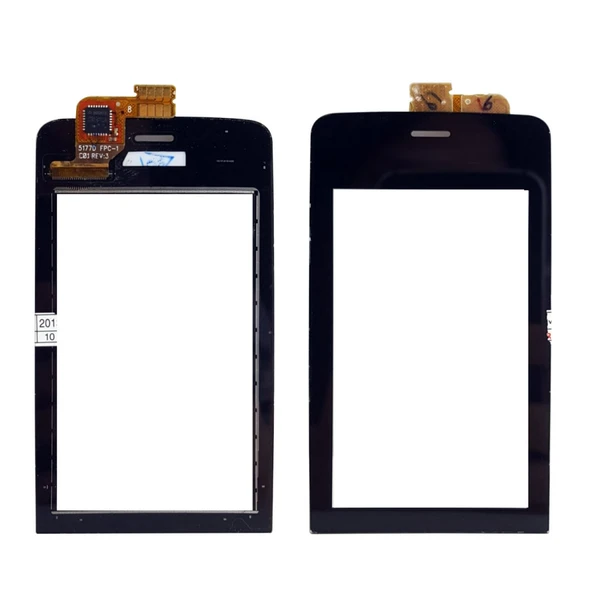 Teknonet Nokia Asha 309 Uyumlu Dokunmatik Lens + Filmli NT-134 ürün görseli 1