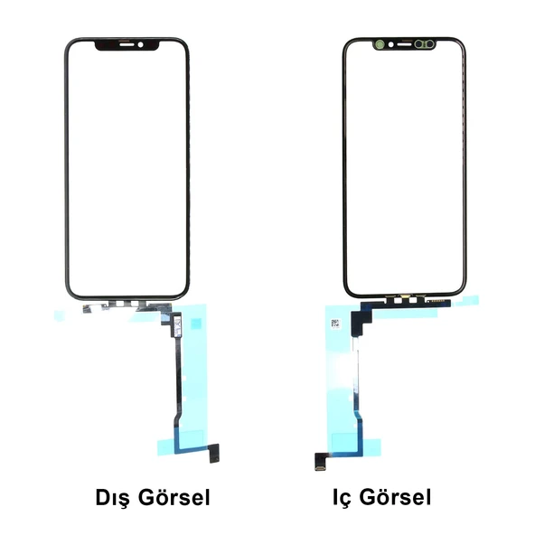 Teknonet Apple iPhone 11 Pro Max Uyumlu Dokunmatik Lens + Filmli NT-80042 ürün görseli 1