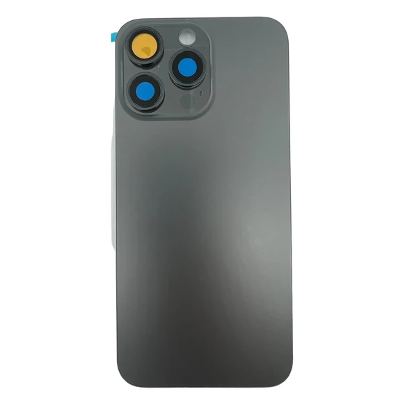 Teknonet Apple iPhone 15 Pro Uyumlu Kamera Camlı Batarya Kapağı + Magsafe Flex NT-110200 ürün görseli 1