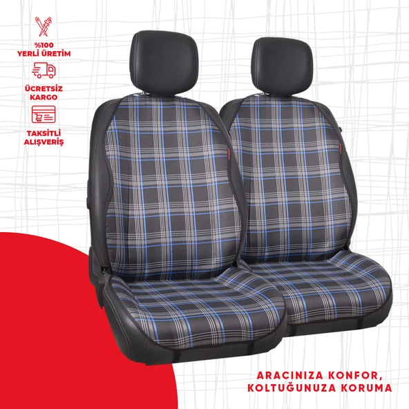 Mavi Gti Desen Jakar Dokuma ürün görseli 1