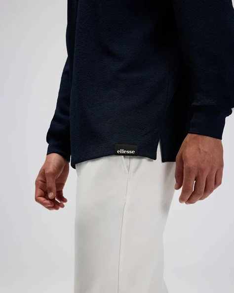 Ellesse Erkek Polo Sweatshirt EM601-NV - Resim 4