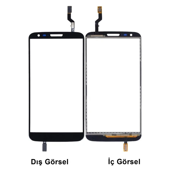 Teknonet LG G2 Uyumlu Dokunmatik Lens + Filmli VR-5249 ürün görseli 1