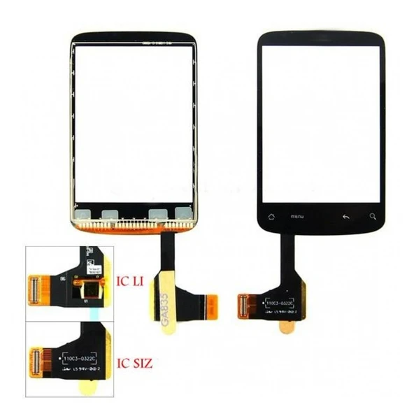 Teknonet HTC Wildfire Uyumlu Dokunmatik Lens + Filmli NT-7754 ürün görseli 1
