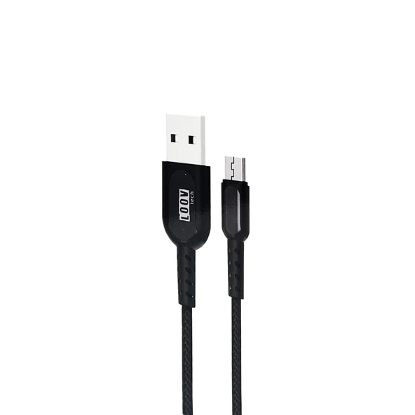 Loov Tech DK53 Plastik 100 Cm Micro Şarj ve Data Kablosu NT-104346 ürün görseli 1