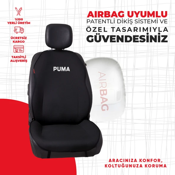 Ford Puma Nakışlı Minder - Resim 2