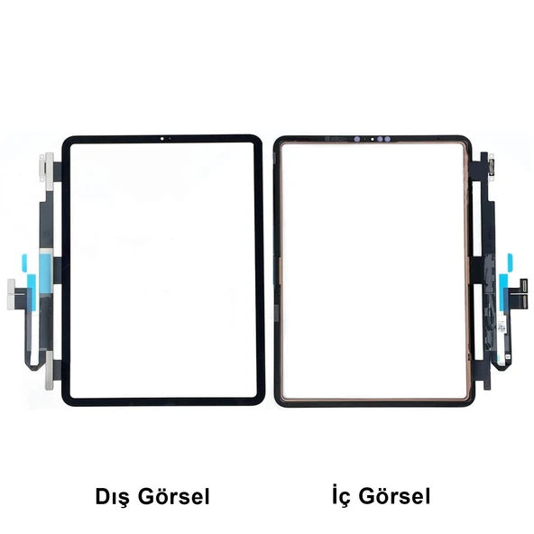 Teknonet Apple iPad Pro 11 inç Uyumlu Dokunmatik Lens + Filmli NT-96458 ürün görseli 1