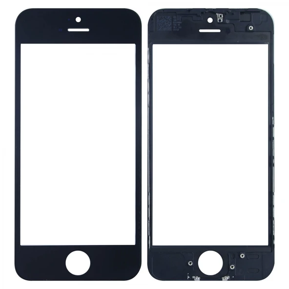 Teknonet Apple iPhone 5S Uyumlu Dokunmatik Lens + Oca + Çerçeve VR-2490 ürün görseli 1