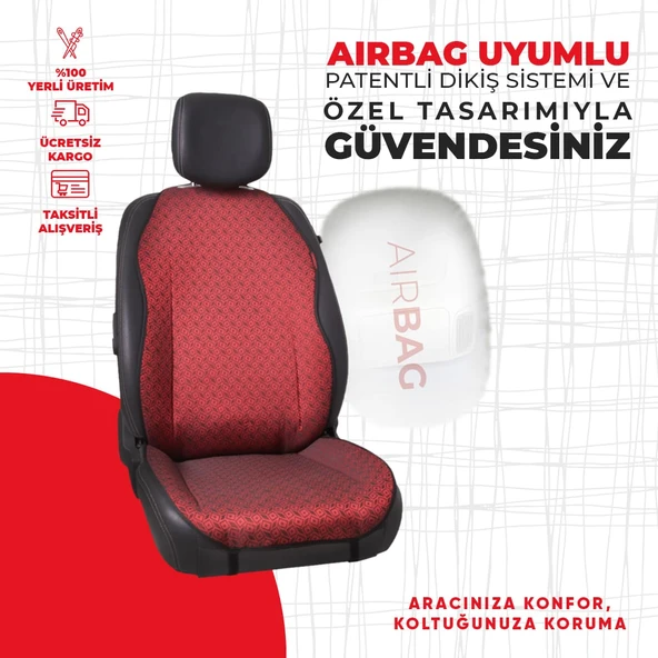Kareli Bordo Jakar Dokuma - Resim 2