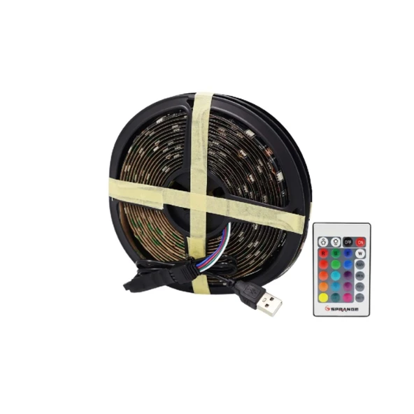 RGB Şerit Led 5 Metre ürün görseli 1