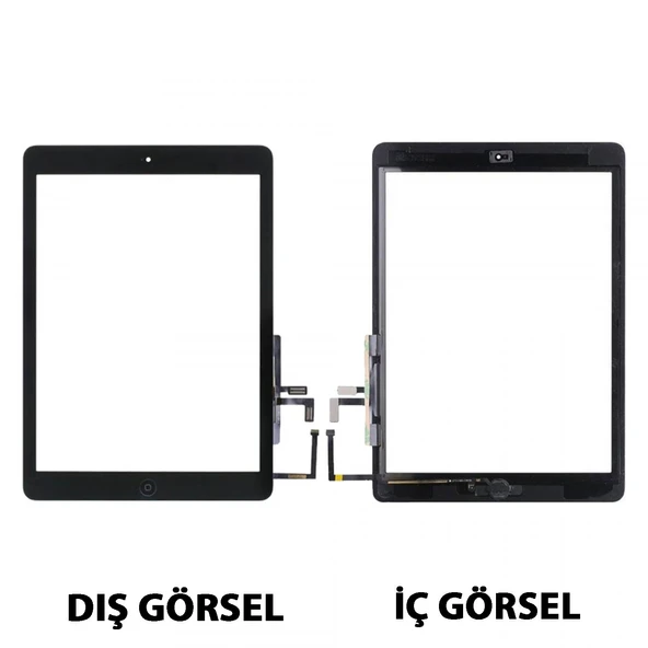 Teknonet Apple iPad Air Uyumlu Dokunmatik Lens + Filmli VR-5444 ürün görseli 1