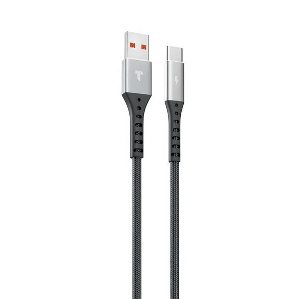 Teknonet TN-DC09 İp Örgü 100 Cm Type-C Şarj ve Data Kablosu NT-92575 ürün görseli 1