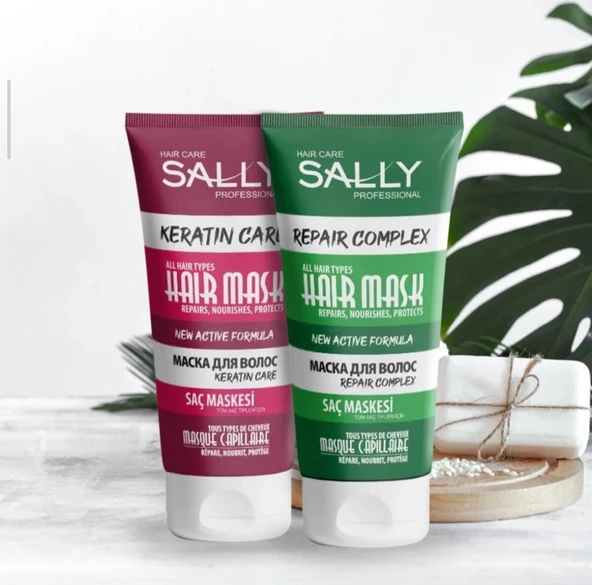 SALLY SAÇ MASKESİ KERATİN CARE 200 ML ürün görseli 1