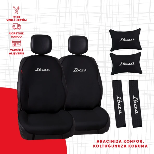 Seat Yeni İbiza Nakışlı Minder Seti ürün görseli 1