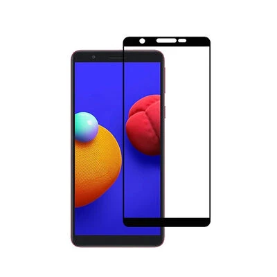 MobyShop Samsung Galaxy A01 Core 5D Ekran Koruyucu Kenarlara Kırılmaya Dayanıklı Cam ürün görseli 1