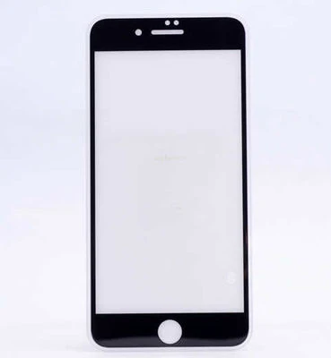 MobyShop iPhone 8 Plus Siyah 5D Ekran Koruyucu Kenarlara Kırılmaya Dayanıklı Cam ürün görseli 1