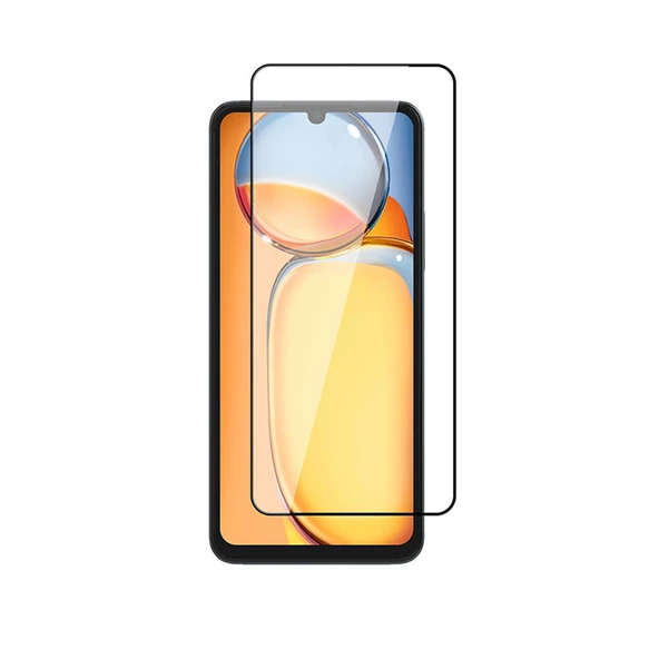 MobyShop Redmi 9A İçin Ekranı Tam Kaplayan Ekran Koruyucu Şeffaf Seramik Cam ürün görseli 1
