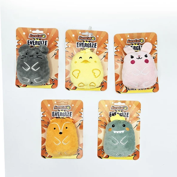 EuroCat Kedi Oyuncağı Peluş Sevimli Hayvanlar ürün görseli 1