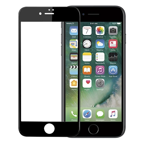 MobyShop iPhone XS İçin Ekranı Tam Kaplayan Ekran Koruyucu Şeffaf Seramik Cam ürün görseli 1