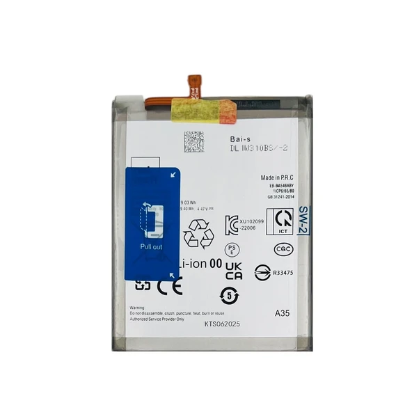 Teknonet Samsung Galaxy A35 Uyumlu Nettech 5000 MAh Batarya NT-113020 ürün görseli 1
