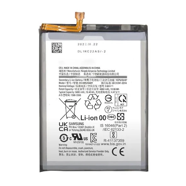 Teknonet Samsung Galaxy A33 Uyumlu Nettech 5000 MAh Batarya NT-104099 ürün görseli 1