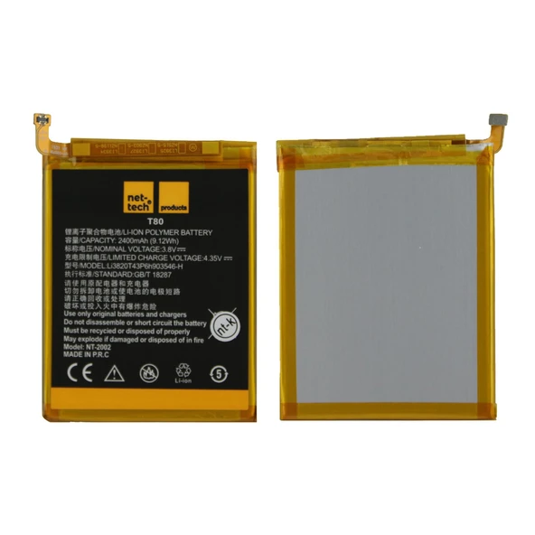 Teknonet Turkcell T70 Uyumlu Nettech 2400 MAh Batarya NT-32467 ürün görseli 1