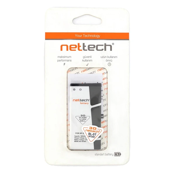 Teknonet Nokia Lumia 820 Uyumlu Nettech 1650 MAh Batarya NT-3737 ürün görseli 1
