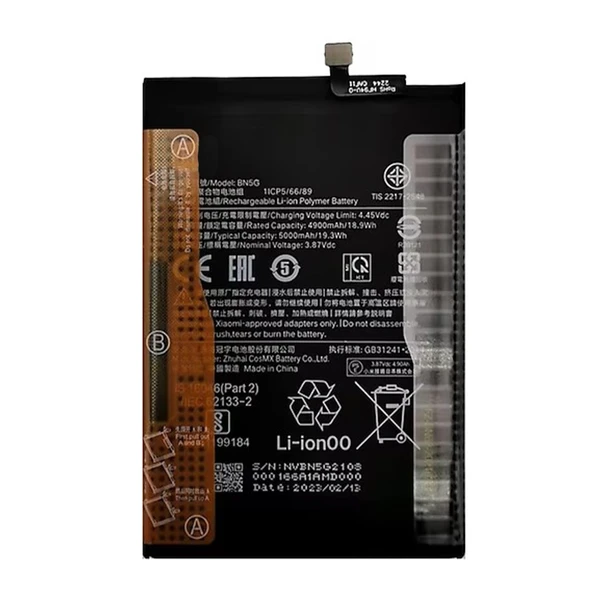 Teknonet Xiaomi Redmi 10A Uyumlu Nettech 5000 MAh Batarya NT-104105 ürün görseli 1