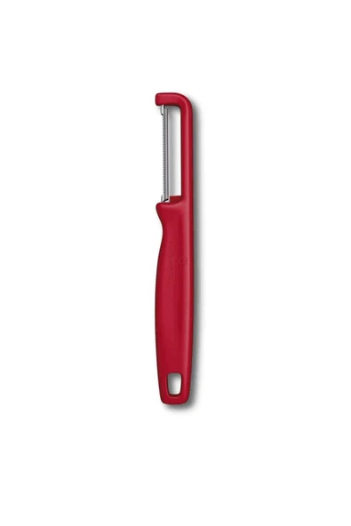 Victorinox 6.0943.1 IOTA Tırtıklı Kenar Çift Taraf Kırmızı Soyacak ürün görseli 1