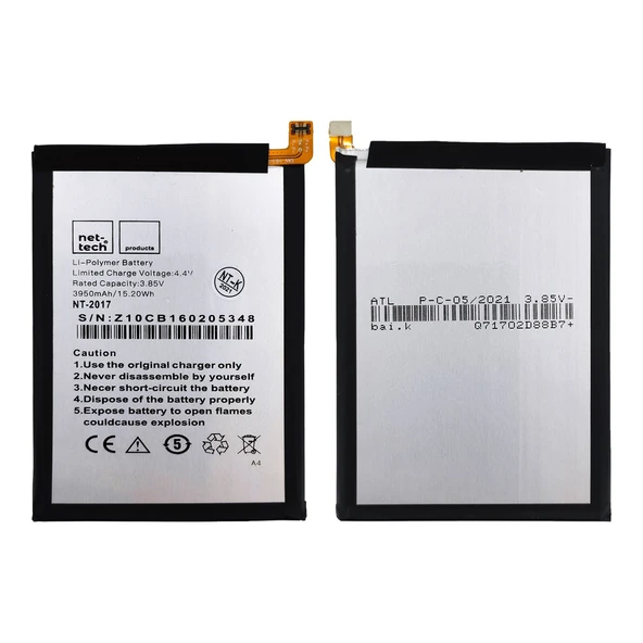 Teknonet Casper Via A4 Uyumlu Nettech 3950 mAh Batarya NT-85905 ürün görseli 1