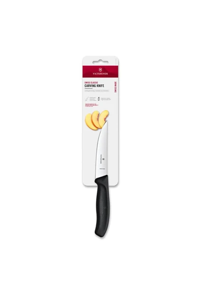 Victorinox ​​​​​​​​​​​​​​​​​​​​​​​​​​​​​​​​Victorinox 6.8103.12B 12cm Siyah Doğrama Bıçağı, Blisterli Paket ürün görseli 1