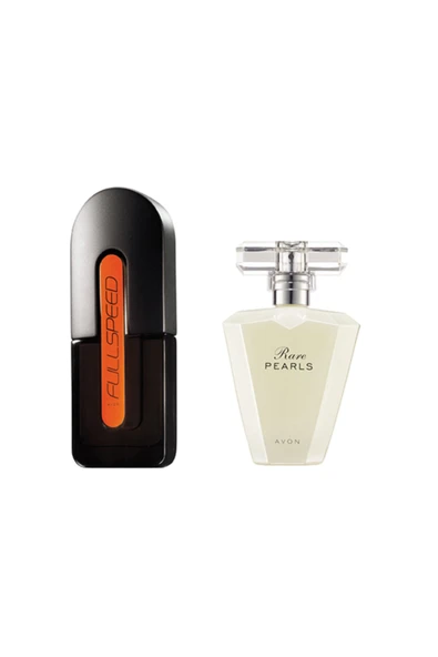 AVON Fullspeed Edt 75 Ml Erkek + Rare Pearls Edp 50 Ml Kadın 2li Set ürün görseli 1