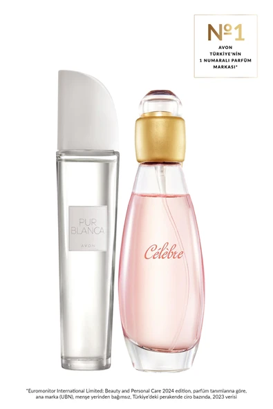AVON Celebre ve Pur Blanca Kadın Parfüm Seti ürün görseli 1