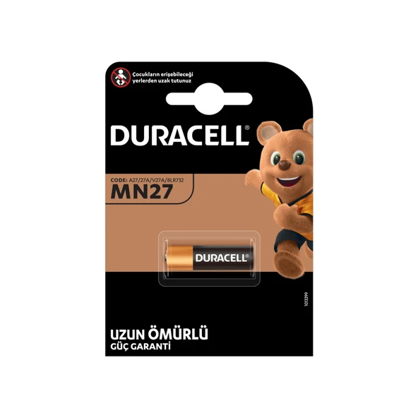 Teknonet Uyumlu Duracell MN27 Küçük Pil Batarya NT-113902 ürün görseli 1
