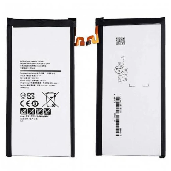 Teknonet Samsung Galaxy A8 Uyumlu Samsung EB-BA800ABE 3050 mAh Batarya NT-16441 ürün görseli 1