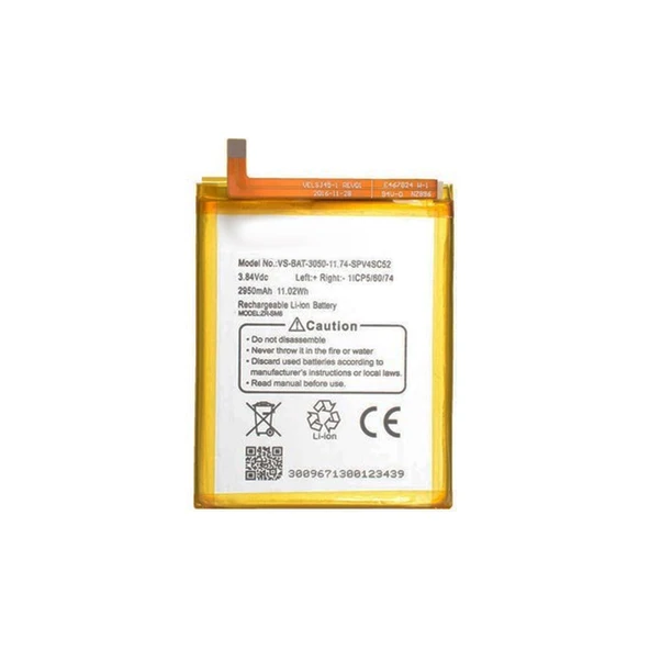 Teknonet Vestel Venüs Z10 Uyumlu Nettech 3000 MAh Batarya NT-21425 ürün görseli 1