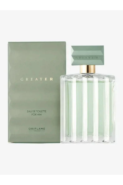 Oriflame Greater For Him Edt (ORGİNAL ERKEK PARFÜMÜ) 38552 ürün görseli 1
