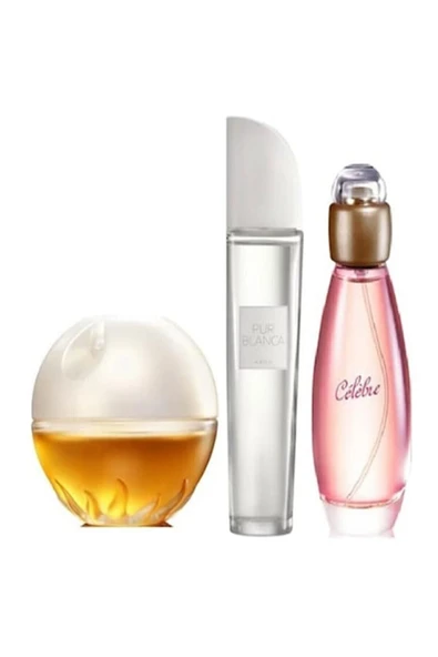 AVON İncandessence Celebre Pur Blanca Kadın Parfüm Seti Edt 50 ml 3NCNDSSNC3 ürün görseli 1