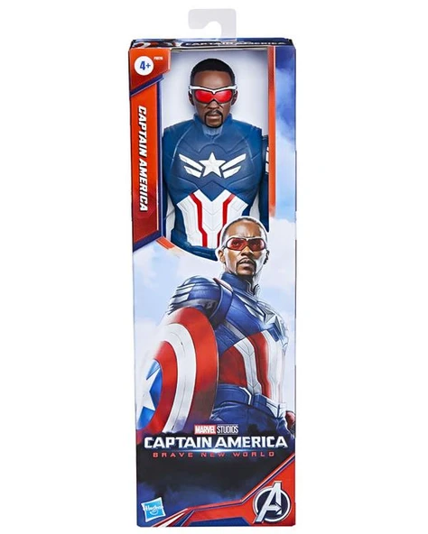 Captain America Brave New World Titan Hero Serisi Aksiyon Figürü 30cm F9276 ürün görseli 1