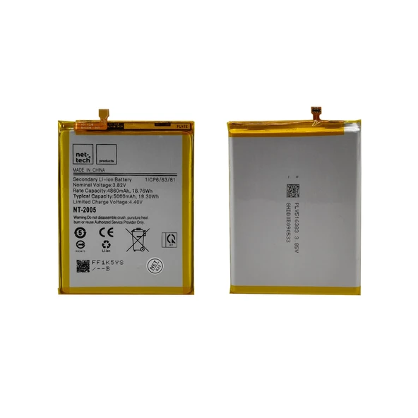 Teknonet Samsung Galaxy A22 4G Uyumlu Nettech Batarya NT-93170 ürün görseli 1