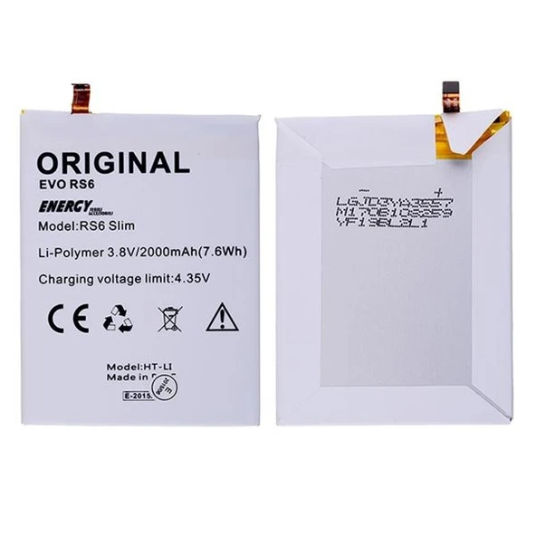 Teknonet Evo Rs 6 Uyumlu Orjinal 2000 MAh Batarya NT-13803 ürün görseli 1