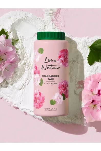 Oriflame Love Nature Floral Bloom Vücut Pudrası 45106 ürün görseli 1
