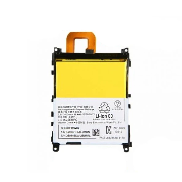 Teknonet Sony Xperia Z1 Uyumlu Sony Lıs1525Erpc 3000 MAh Batarya NT-6793 ürün görseli 1