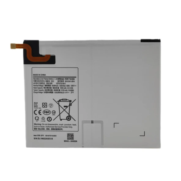 Teknonet Samsung Galaxy T510 Tab A 10.1 (2019) Uyumlu Nettech 6000 MAh Batarya NT-96500 ürün görseli 1