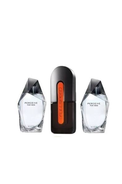 AVON Full Speed Edt 75 ml Erkek Parfüm + 2 Adet Perceive Edt 100 ml Erkek Parfüm Set 6517829344583 ürün görseli 1