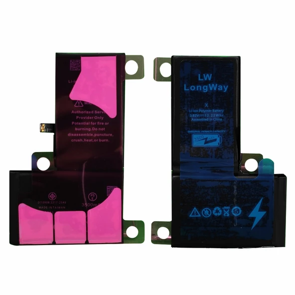 Teknonet Apple iPhone X Uyumlu LW 3500 MAh Batarya NT-98889 ürün görseli 1