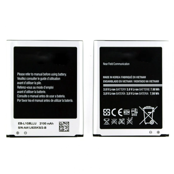 Teknonet Samsung Galaxy i9300 S3 Uyumlu Samsung EB-L1G6LLU 2100 MAh Batarya NT-2469 ürün görseli 1