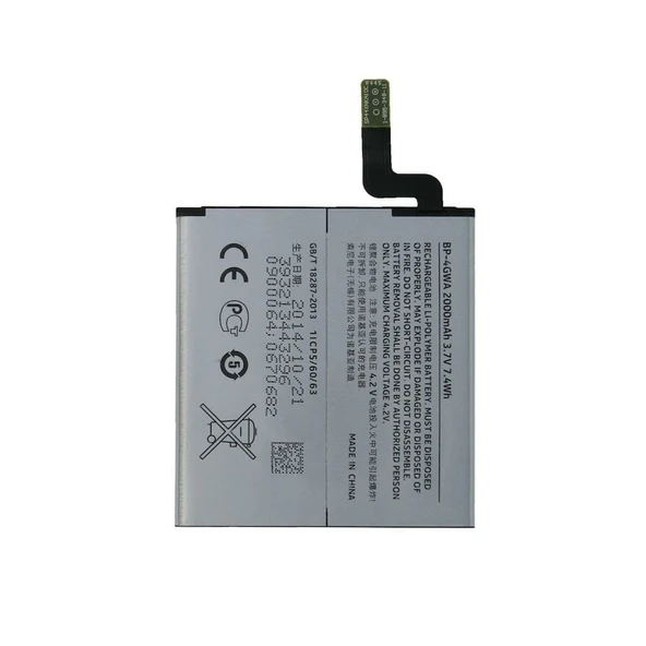 Teknonet Nokia Lumia 625 Uyumlu Nokia BP-4GWA 2000 MAh Batarya NT-7666 ürün görseli 1