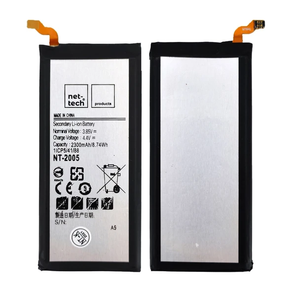 Teknonet Samsung Galaxy A500 A5 2015 Uyumlu Nettech 2300 MAh Batarya NT-85735 ürün görseli 1