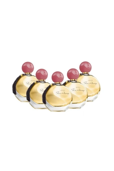 AVON Far Away Edp 50ml Kadın Parfüm Beşli Set (YENİ ŞİŞE) görseldeki ürün değildir. ürün görseli 1