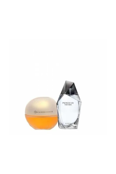 AVON Incandessence Edp 50 ml Kadın Parfüm + Perceive Edt 100 ml Erkek Parfüm Seti 5654665335966 ürün görseli 1